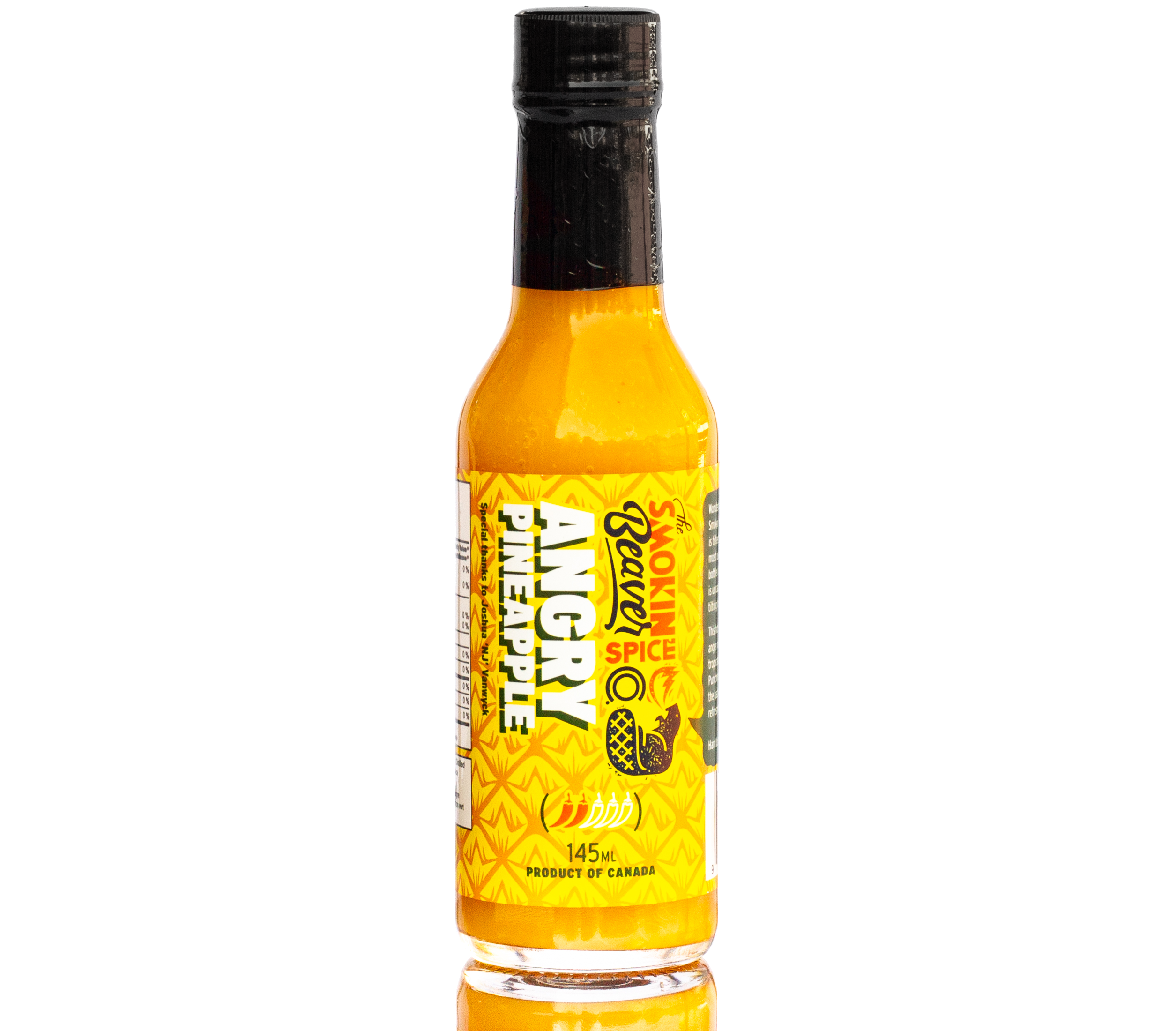 Angry Pineapple hot sauce