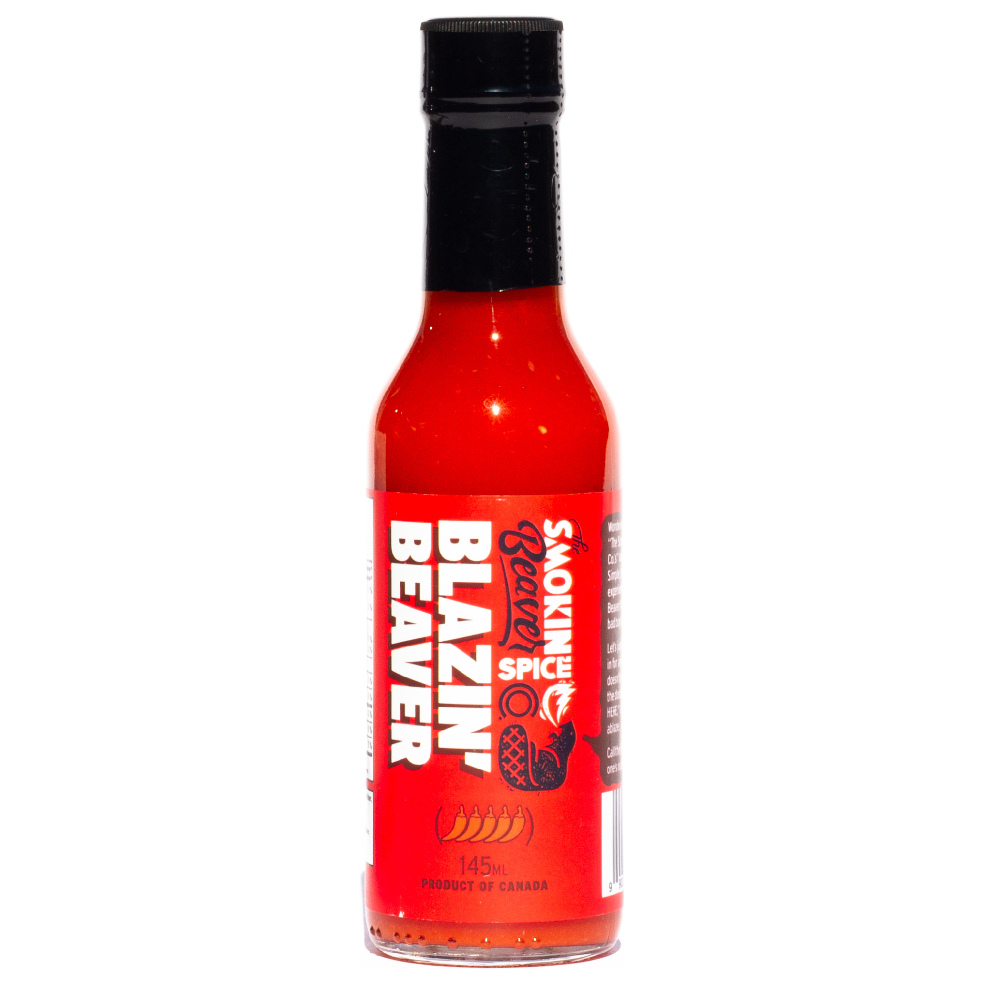 Blazin' Beaver hot sauce